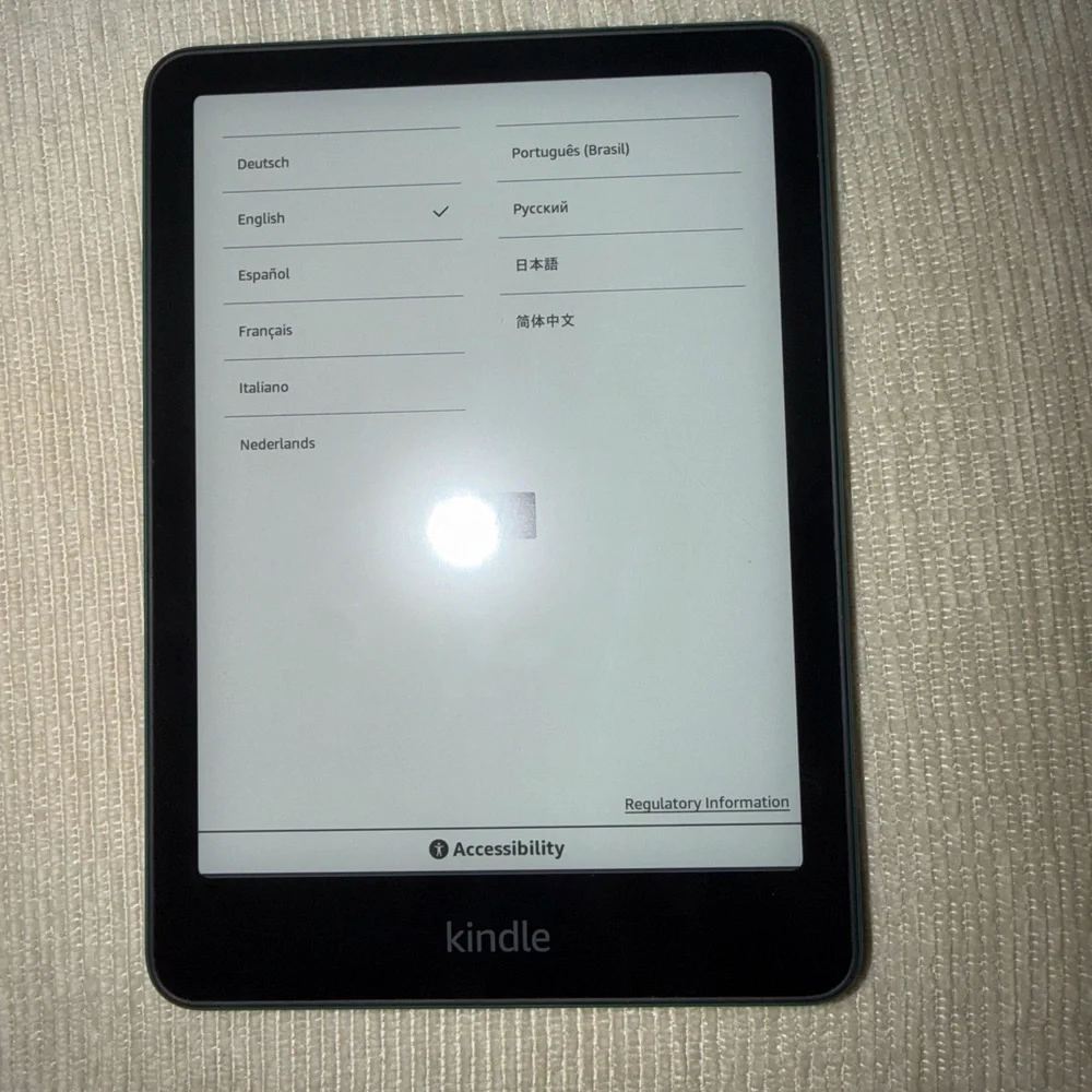 Amazon Kindle Black eBook Reader
